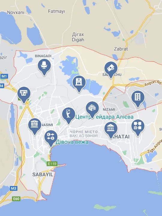 Insurance companies on the map
